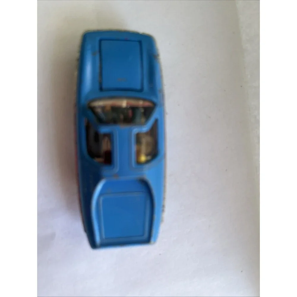 Vintage 1960s Husky The Man From Uncle Diecast Car With Occupants Blue